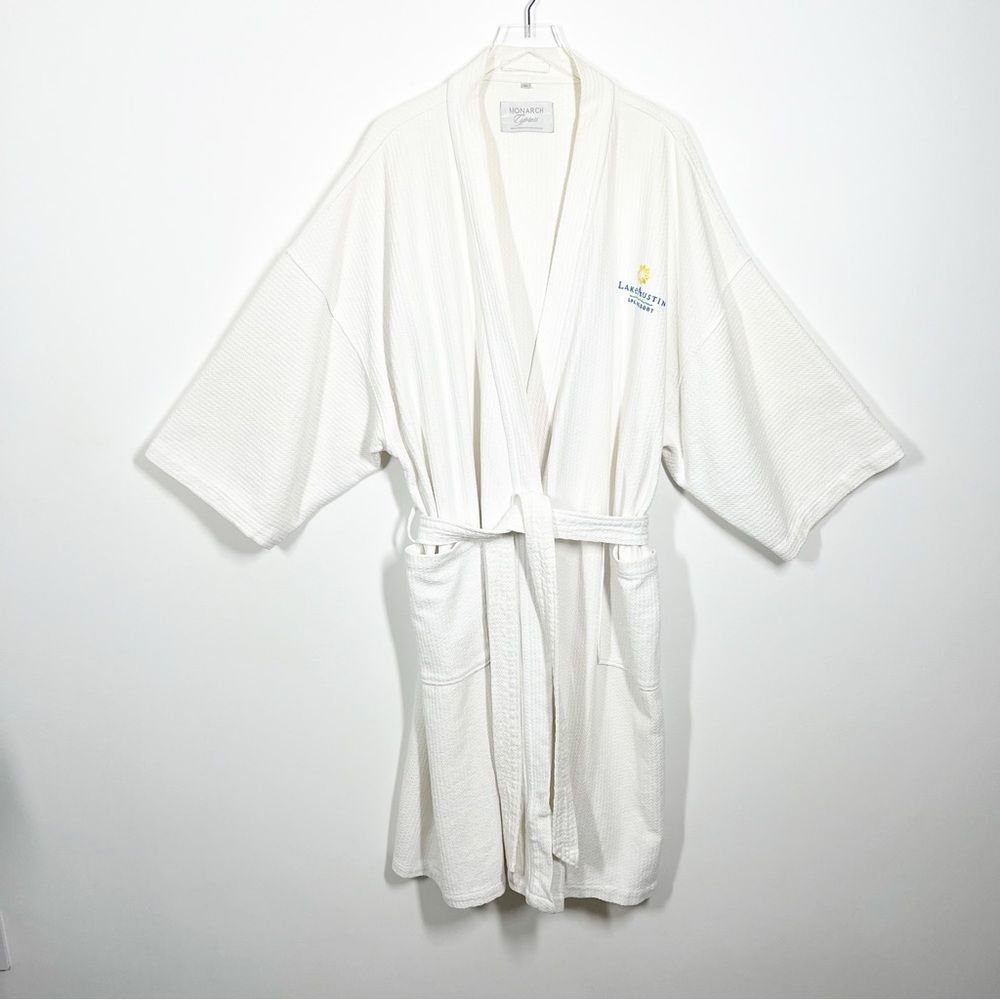 Lands' End Women's Elegant Cream Robe